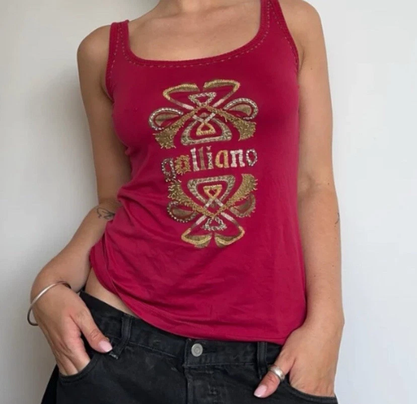 Women's John Galliano Tank Tops for sale | eBay