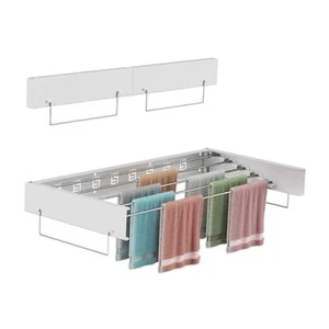 Laundry Wall Mounted Clothes Drying Rack, 40 INCH Wide, 60lbs 40 inch - Picture 1 of 7