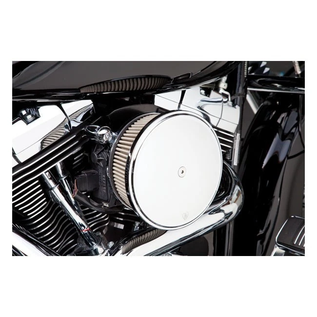 Filtro de aire arlenness etapa 2 gran sucker tapa de acero 01-15 softail 99- - Imagen 1 de 1