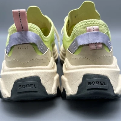 Zapatos de encaje SOREL Kinetic Breakthru Tech para mujer talla 8 Tippet Grill verde neón Foto 1 de 4