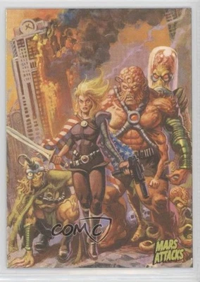 2015 Topps Mars Attacks: Occupation Rainbow Foil 1/1 The Atrocities #37 1j8 - Image 1 of 3