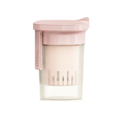 Con Paño de Filtro y Cuchara Filtro de Yogur Gran Capacidad Transparente Cuerpo Fruta EE. UU. Foto 1 de 4