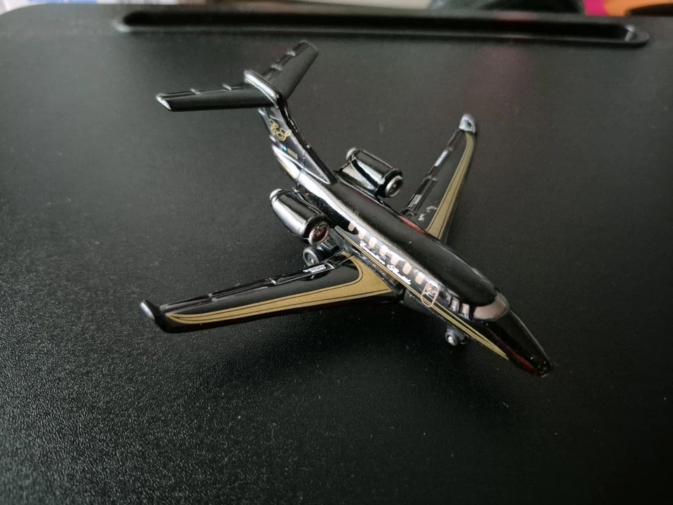 2002 Matchbox - Black -Business Jet - Plastic - Model Airplane - Rare - Image 1 of 4