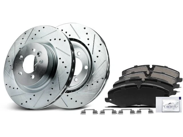 Kit de pastillas de freno y rotor para Land Rover Range Rover GQ561DY 2014-2015, 2017 Foto 1 de 1