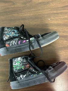 Vans X Disney 100 - Sk8-Hi Villains Multi - Kids Boys 2.5 - Picture 1 of 4