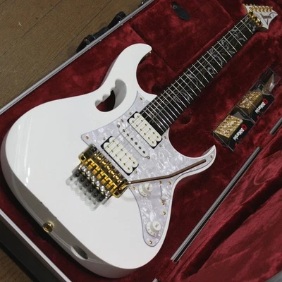 Ibanez Jem7V-Wh Vai Signature In Japan White 2019 Model *Nh841 - Image 1 of 4