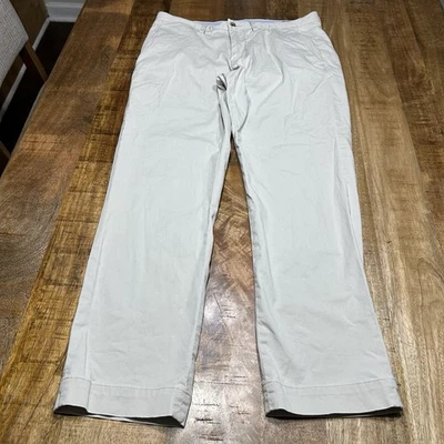 Polo Ralph Lauren The Polo Chino Stretch Cotton Twill Mens 32x30 White Pants - Image 1 of 4