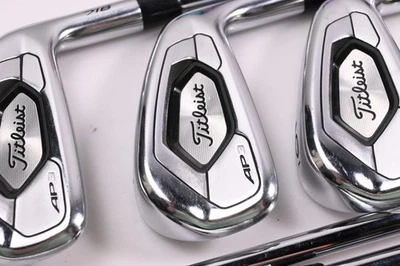 Titleist 718 AP3 Irons / 4-PW / Stiff Flex Project X Shafts - Image 1 of 4