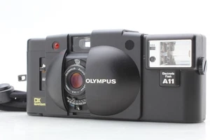 Near MINT Olympus XA3 35mm Point & Shoot Camera w/ A11 Flash From JAPAN - Picture 1 of 11