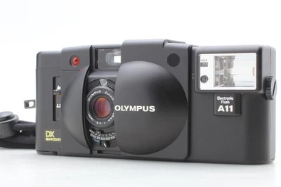 Near MINT Olympus XA3 35mm Point & Shoot Camera w/ A11 Flash From JAPAN - Image 1 of 4