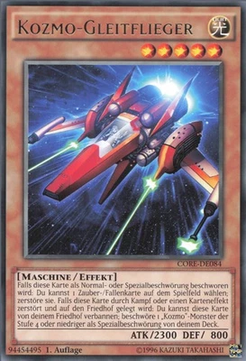 YuGiOh Kozmo-Gleitflieger CORE-DE084 Rare NM 1st - Bild 1 von 2