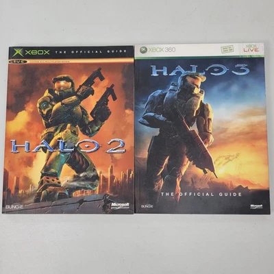Halo 2 & Halo 3 Official Xbox Strategy Guide Books by Bungie  - Image 1 of 4