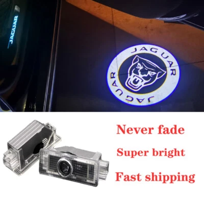 New LED HD Door Welcome Courtesy Ghost Shadow Lights For Jaguar XE-XF 2015-2020 - Изображение 1 из 4