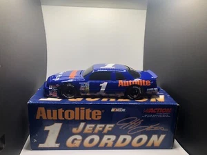 Jeff Gordon 1989 Autolite Nascar 1/24 Diecast Bank Ford Thunderbird #1 - Foto 1 di 24