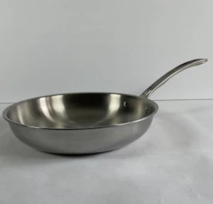 VIKING 3 PLY 18/8 Stainless Steel 10" Frying Pan Aluminum Core Dishwasher Safe - Picture 1 of 6
