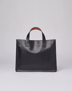 Sandqvist Edie Leather Tote bag Brand New NWT MSRP $410 Scandinavian modern - Picture 1 of 9