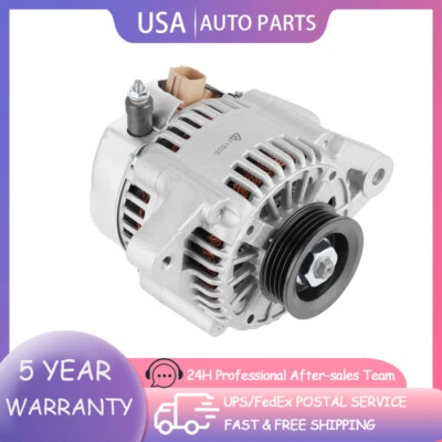 Front Alternator For Toyota Yaris 1.5L 2006 2007 2008 2009 2010 2011 2012 80Amp Foto 1 de 4