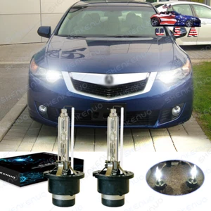 Para Acura TSX 2004-2014 haz bajo 2X blanco delantero HID xenón faros - Imagen 1 de 12