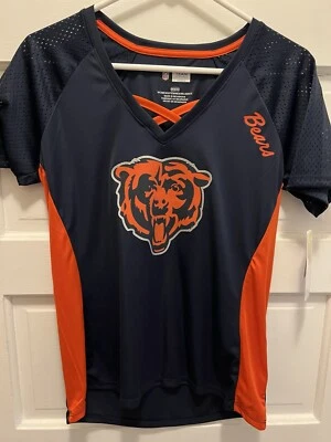 NWT Women’s Chicago Bears Size Medium Jersey Style Top Foto 1 de 4