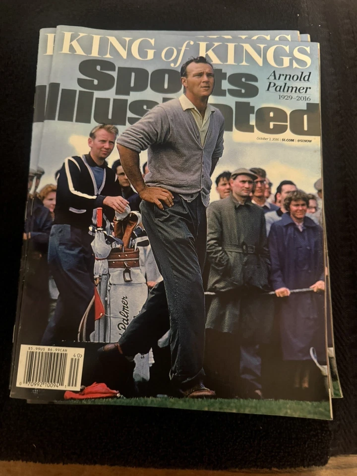 Arnold Palmer October 3 2016 Sports Illustrated Golf Legend Death King Of Kings - Image 1 of 1