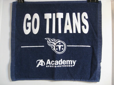 Tennessee Titans Football - GO TITANS Towel - Academy Sports Cover