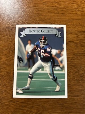 1992 WLAF Football Lawrence Taylor How To Collect #194 New York Giants F20 - Image 1 of 2