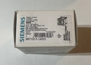 NEW SIEMENS 3RT1017-1AF01 3RT10171AF01 Contactor - Picture 1 of 4