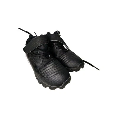 Tênis de beisebol juvenil Rawlings Edge preto branco tamanho 12 NOVO na caixa - Imagem 1 de 4