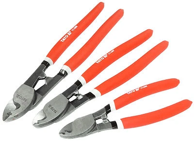 3 x Kabelschere Kabelschneider Ø 6 - 8 mm Doppelschneide Seitenschneider - Bild 1 von 2