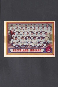 1957 TOPPS #275 CLEVELAND INDIANS TEAM-1--BV $60--NO CREASES--VG/EX/EX - Bild 1 von 2