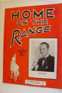 Home on the Range 1935 arr Nick Manoloff Hawaiian Guitar Uke Gitarre Klavier - Bild 1 von 1