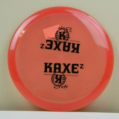 🔥DOUBLE STAMP Kastaplast K1 Soft (K2) Kaxe Z, Strawberry Red, Black Foil, 170g - Image 1 of 4