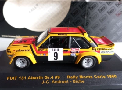 1/43 Ixo Fiat 131 Abarth Gr.4 Calberson #9 Rallye Monte Carlo 1980 Andruet - Imagen 1 de 4