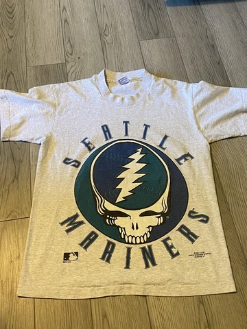 Vintage MLB Seattle Mariners Graphic Shirt Unisex Cotton Men Women S-5XL KV8885 Cover