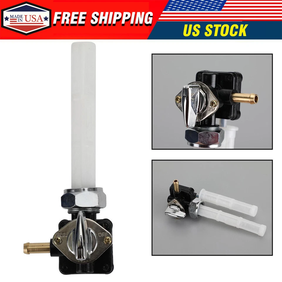 Válvula de combustible Petcock apta para Harley FLST FLT FXD FXST 95-01 35-0222 con rosca macho Foto 1 de 4