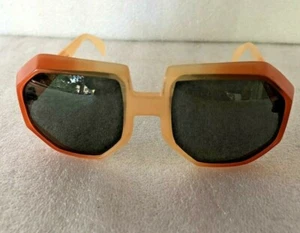 Vtg Mid Century Cool-Ray Polaroid Orange Cream Sunglasses #236 Condado Hepburn - Picture 1 of 10