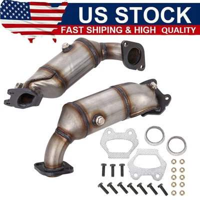 For Dodge Grand Caravan 3.6L Both Manifold Catalytic Converters Direct Fit 11-16 Foto 1 de 4