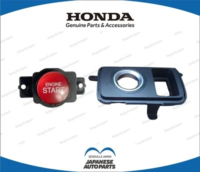 HONDA CIVIC TYPE R FD2 FD1 07-09 Genuine Ignition Button Switch & Cover OEM JDM - Image 1 of 2