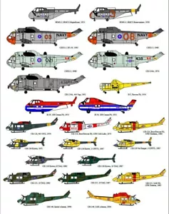 Belcher Bits BD03 - Canadian Helicopters, Aufkleber im Maßstab 1:72 - Bild 1 von 3