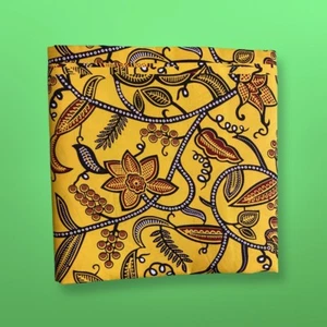 African Ankara Fabric Print Wax 6 Yards dress /Craft fabric New Design !!! - Picture 1 of 7