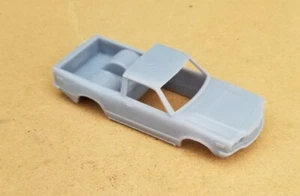 ABS-LIKE RESIN 3D PRINTED 1/43 MAZDA RX-3 CUSTOM UTE PRO STREET BODY - Picture 1 of 9