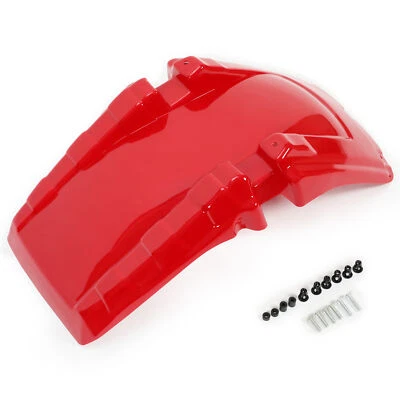 NUEVO PARA GUARDABARROS DELANTERO PLÁSTICO HONDA ATC250ES ATC 250ES ROJO GRANDE 1985-1987 Foto 1 de 4