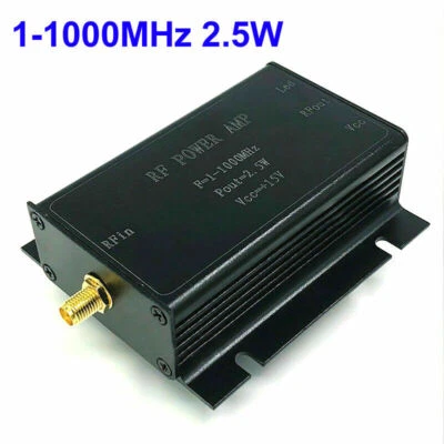 1-1000MHz 2.5W HF VHF UHF FM Transmitter RF Power Amplifier AMP For Ham Radio - Bild 1 von 4