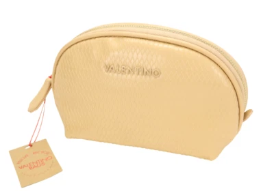 Bolso VALENTINO Colada Camel Para Mujer TALLA ÚNICA Cosmético Texturizado Logo Foto 1 de 4