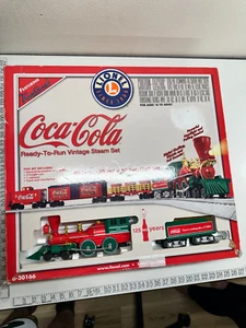 LIONEL 6-30166 O GAUGE COCA-COLA 125th STEAM TRAIN SET – COMPLETE & TESTED - Picture 1 of 24