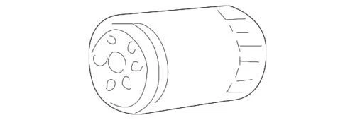 Filtro de aceite original Ford 4H2Z-6731-AA Foto 1 de 2