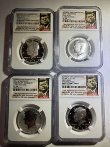2014-S DPL KENNEDY ￼EARLY RELEASE ENHANCED FINISH ￼NGC MS-69 COIN SET - Picture 1 of 11