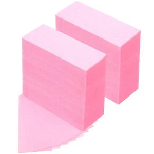 400 Wax Non Woven Facial and Body Hair Removal Wax Paper Strips Pink - Picture 1 of 6