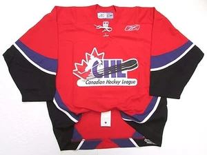 CHL TOP PROSPECTS GAME AUTHENTIC ROT PRO REEBOK HOCKEY TRIKOT GRÖSSE 54 - Bild 1 von 1