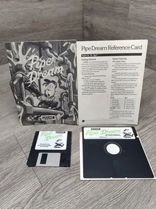 PIPE DREAM Lucasfilm Games 1990 Apple IIe, IIc Vintage Rare Free Shipping!!! - Picture 1 of 7